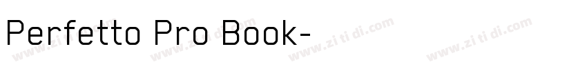 Perfetto Pro Book字体转换